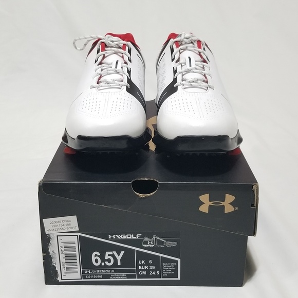 Under Armour UA Spieth One JR Golf Shoes - Picture 7 of 8